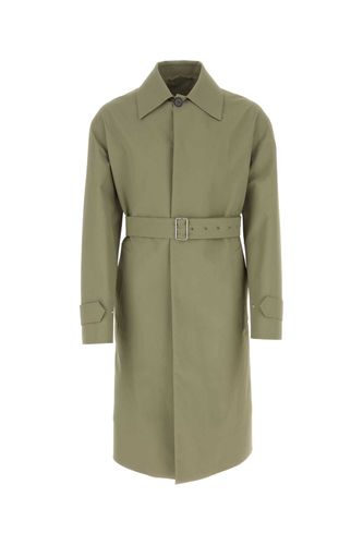 Army Green Cotton Trench Coat - Jil Sander - Modalova