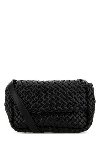 Black Leather Crossbody Bag - Bottega Veneta - Modalova