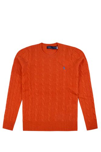 Wool Blend Pullover With Embroidered Logo - Polo Ralph Lauren - Modalova
