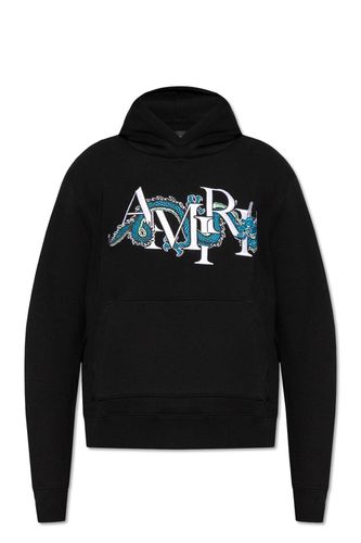 AMIRI Logo Patch Hoodie - AMIRI - Modalova