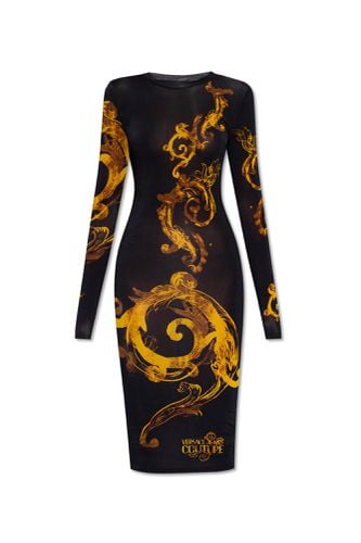 Dress With Long Sleeves - Versace Jeans Couture - Modalova