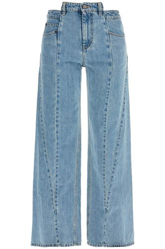 Loose Cut-out Waist Jeans With - Maison Margiela - Modalova