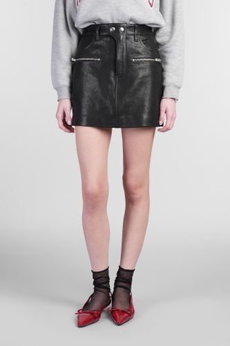 Steel Skirt In Leather - Anine Bing - Modalova