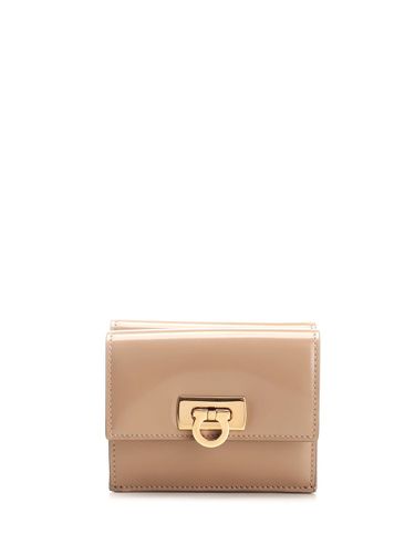 Ferragamo gancini Compact Wallet - Ferragamo - Modalova