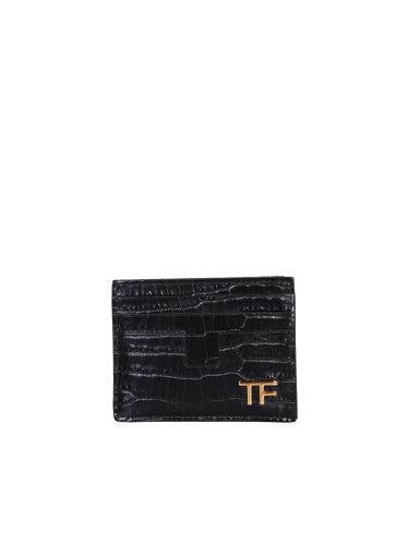 Slots Crocodile Wallet - Tom Ford - Modalova