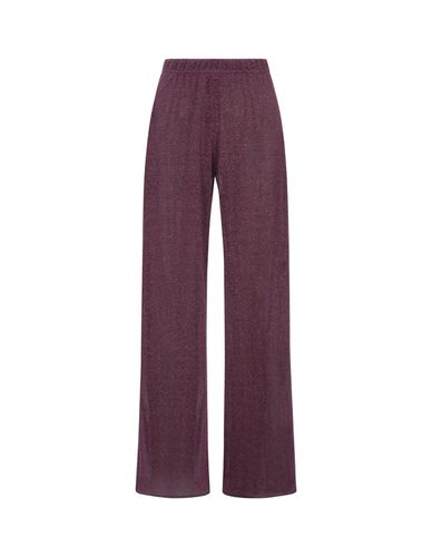 Oseree Aubergine Lumiere Trousers - Oseree - Modalova