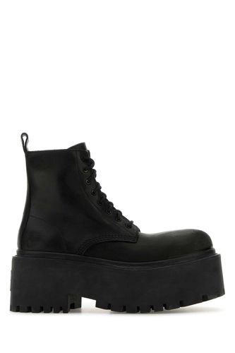 Leather Strike Ankle Boots - Balenciaga - Modalova