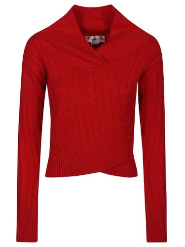 Wrap Detail Sweater - Victoria Beckham - Modalova