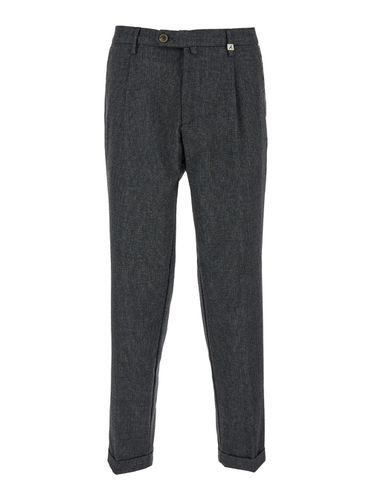 High Waist Pants In Stretch Fabric Man - Myths - Modalova