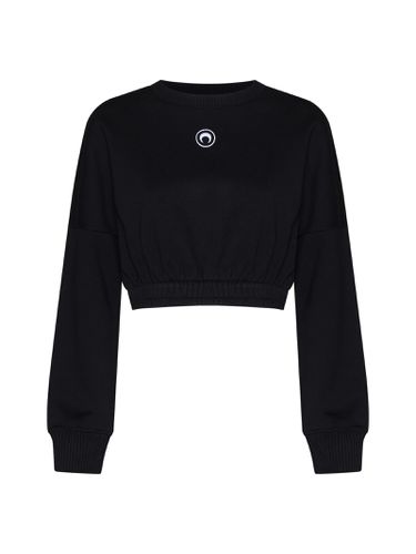 Cotton Sweatshirt - Marine Serre - Modalova