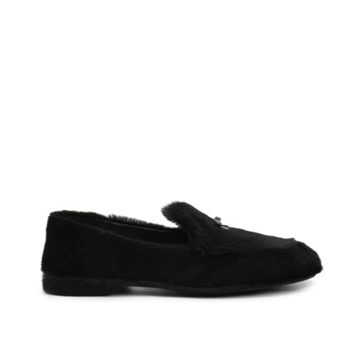 Miu Miu Fur Loafers - Miu Miu - Modalova