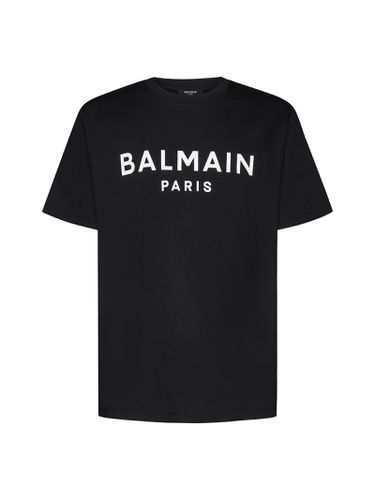 Printed T-shirt - Straight Fit - Balmain - Modalova