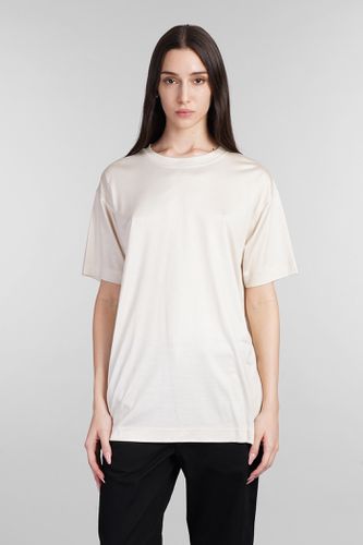 Lemaire T-shirt In Beige Silk - Lemaire - Modalova