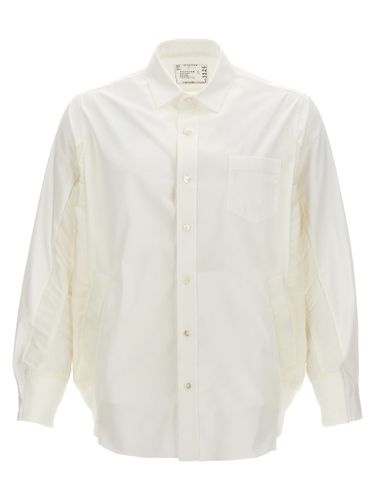 Sacai Nylon Insert Shirt - Sacai - Modalova