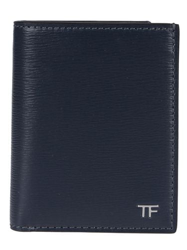 Tom Ford Logo Plaque Wallet - Tom Ford - Modalova