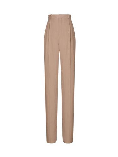 Saint Laurent Crepe Silk Pants - Saint Laurent - Modalova