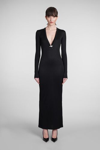 AREA Dress In Black Viscose - AREA - Modalova