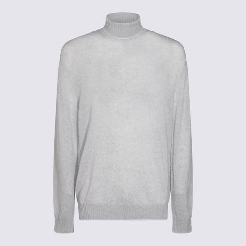 Eleventy Grey Wool Knitwear - Eleventy - Modalova