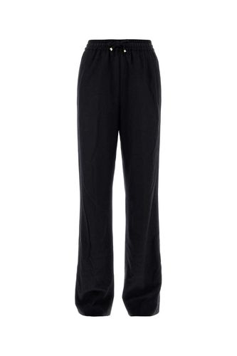 Moncler Graphite Wool Blend Pant - Moncler - Modalova