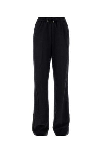 Moncler Graphite Wool Blend Pant - Moncler - Modalova