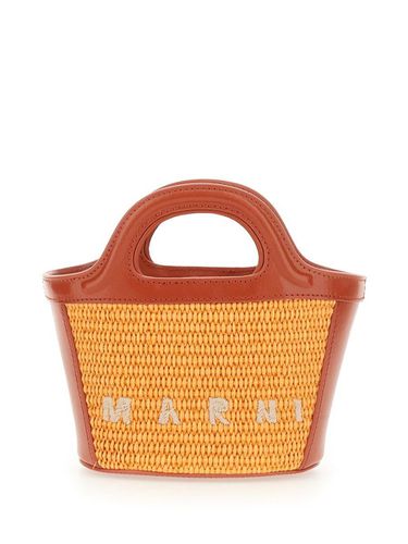 Tropicalia Logo Embroidered Micro Tote Bag - Marni - Modalova