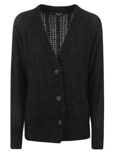 Embellished Woven Cardigan - Fabiana Filippi - Modalova