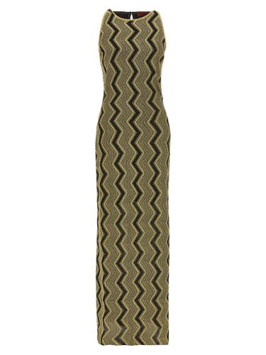 Missoni Zig Zag Lamé Long Dress - Missoni - Modalova