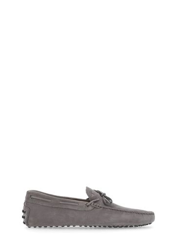 Tod's Suede Leather Loafers - Tod's - Modalova