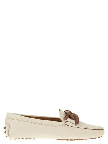 Tod's Moccasin With Leather Chain - Tod's - Modalova