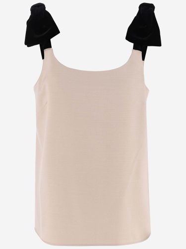 Wool And Silk Top With Bow Detail - Chloé - Modalova