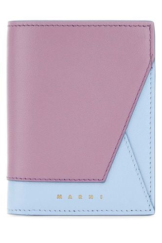 Marni Two-tone Leather Wallet - Marni - Modalova