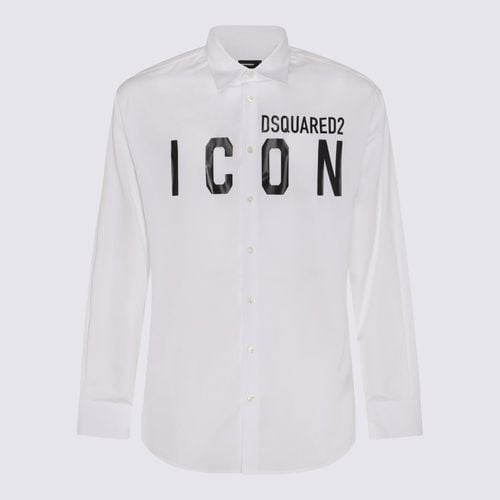 Dsquared2 White Cotton Shirt - Dsquared2 - Modalova