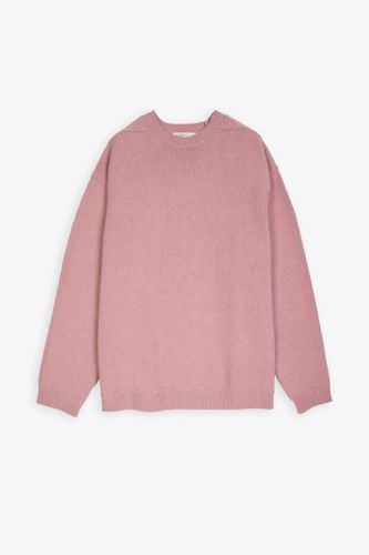 Knitwear - 5gg Guernsey Jumper Pink lambswool oversized sweater - Hemyl - Studio Nicholson - Modalova