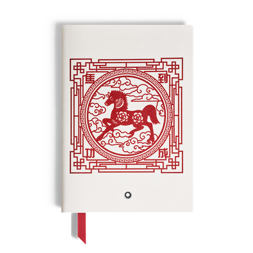 Carnet Moyen Format, The Legend Of Zodiacs The Horse, Pages Lignées - Acier inoxydable - MB134715 - Carnets - MONTBLANC - Modalova