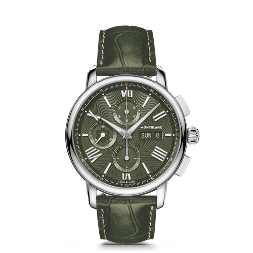 Star Legacy Chronograph Day & Date Limited Edition - 800 Exemplare - Stahl - MB132950 - Uhr - MONTBLANC - Modalova