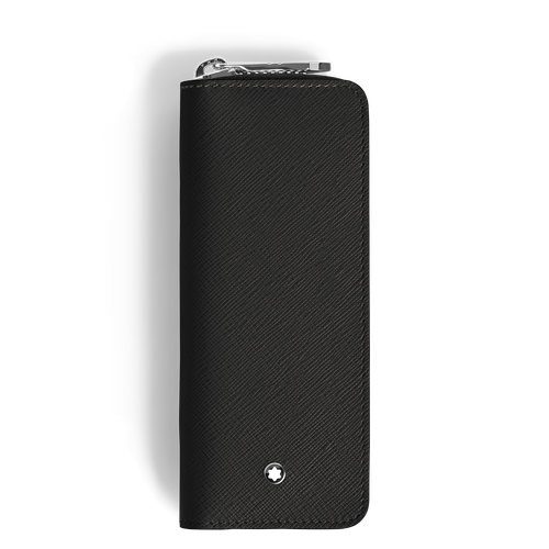 Étui pour 2 Instruments d'Écriture Zippé en Cuir Sartorial - Cuir - MB220370 - Trousses Pour Stylos - MONTBLANC - Modalova