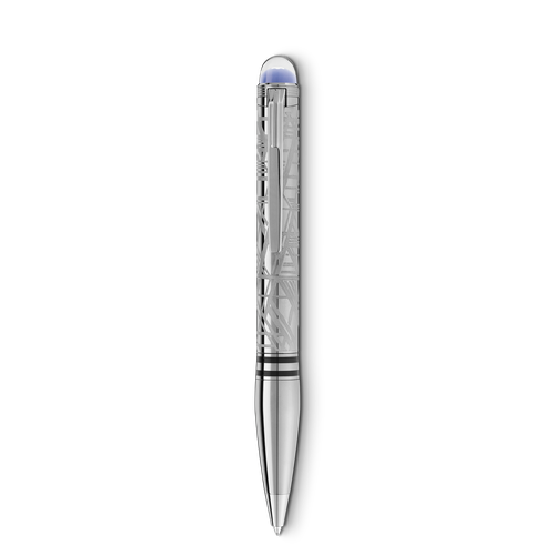 Stylo-Bille StarWalker SpaceBlue Métal - Métal - MB130221 - Stylos Bille - MONTBLANC - Modalova