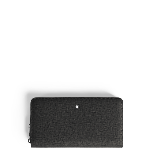 Cartera Continental para 12 Tarjetas con Cremallera de Piel Sartorial - Piel - MB220363 - Carteras - MONTBLANC - Modalova