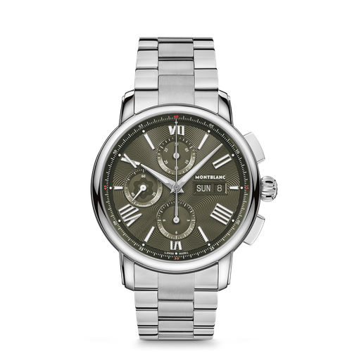 Star Legacy Chronograph Day & Date Limited Edition - 800 Exemplare - Stahl - MB132951 - Uhr - MONTBLANC - Modalova