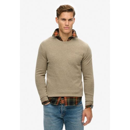 Maglione slim girocollo Essential - SUPERDRY - Modalova