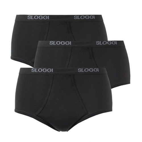 Slip uomo maxi vita alta (confezione da 3) - SLOGGI - Modalova