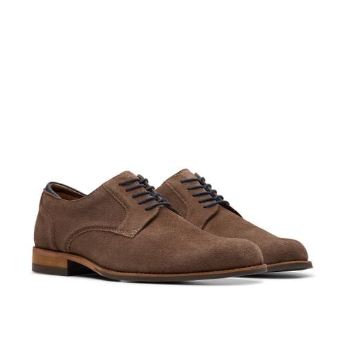 Scarpe Derby In Pelle Scamosciata Craftarlo Lace Uomo Taglie 41 - clarks - Modalova