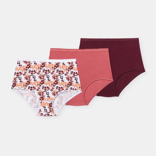 Confezione Da 2 + 1 Gratuito Culotte Maxi In Cotone Bio Donna Taglie 42 (FR) - 46 (IT) - playtex - Modalova