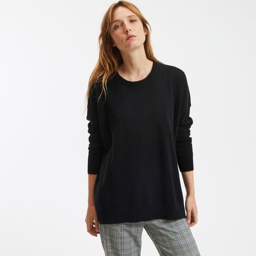 Maglione Cachemire Girocollo Fine Maglia Volume Ampio Donna Taglie S - la redoute collections - Modalova