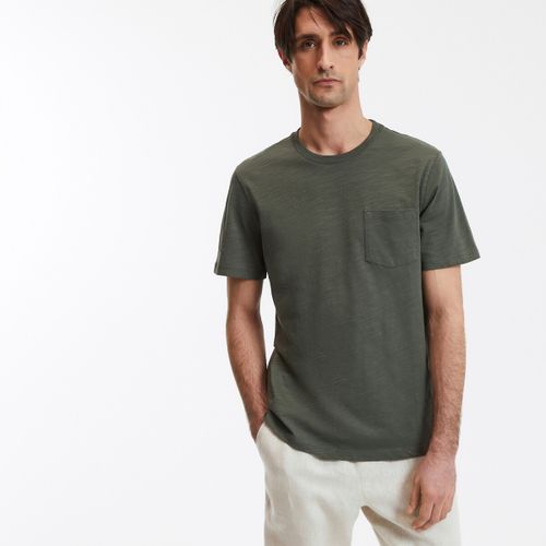 T-shirt Girocollo Maniche Corte Uomo Taglie S - la redoute collections - Modalova