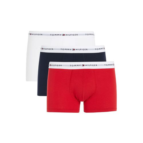 Confezione Da 3 Boxer Tinta Unita Uomo Taglie L - tommy hilfiger - Modalova