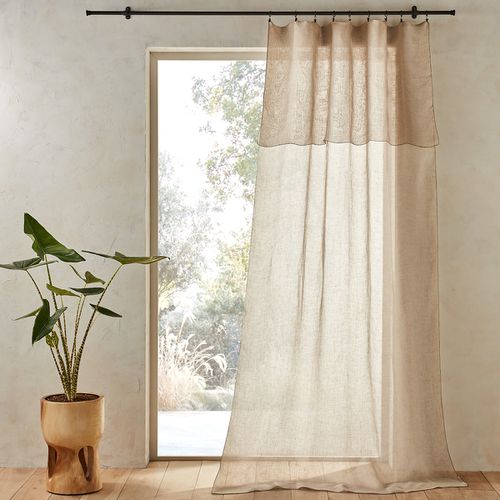 Tenda In Voile Di Lino, Noctuelle Taglie 140 x 180 cm - am.pm - Modalova