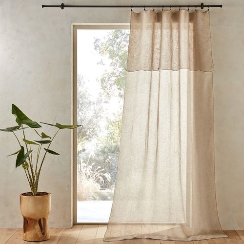 Tenda In Voile Di Lino, Noctuelle Taglie 140 x 220 cm - am.pm - Modalova