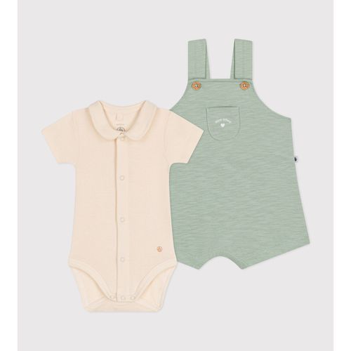 Completo 2 pezzi salopette e body - PETIT BATEAU - Modalova