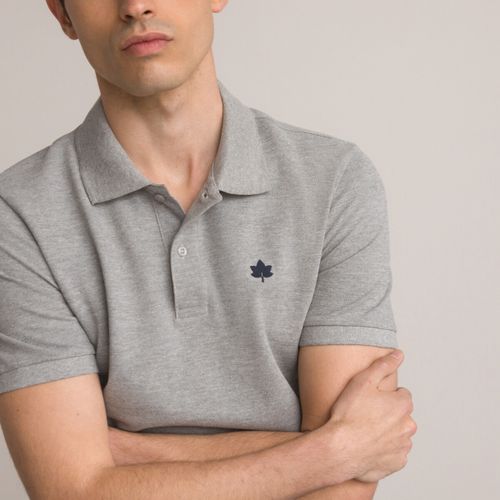 Polo A Maniche Corte, Ricamata, Cotone Organico, Signature - la redoute collections - Modalova